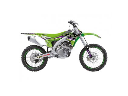 BLACKBIRD Sada polepov Kawasaki KX 450F '16-'18 Dream 5 zelená/čierna