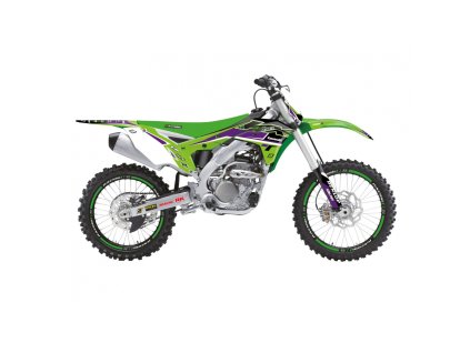 BLACKBIRD Sada polepov Kawasaki KX 250F '17-'20 Dream zelená/čierna