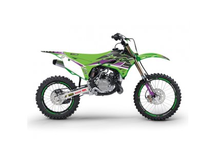 BLACKBIRD Sada polepov Kawasaki KX 85 '22-'23 Dream 5 zelená/čierna
