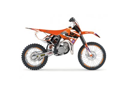 BLACKBIRD Sada polepov KTM SX 85 '06-'12 Dream 5 oranžová/čierna