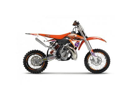 BLACKBIRD Sada polepov KTM SX 65 '09-'15 Dream 5 oranžová/čierna