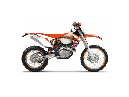 BLACKBIRD Sada polepov KTM SX/SX-F '11-'12, EXC/EXC-F '12-'13 Dream 5 oranžová/čierna