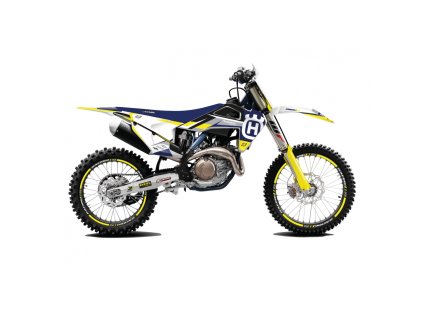 BLACKBIRD Sada polepov Husqvarna TC/FC '19-'22, TE/FE '20-'23 Dream 5 modrá/žltá