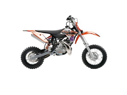 BLACKBIRD Sada polepov KTM SX 50 '09-'15 Dream 5 oranžová/čierna