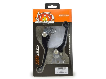 MOTO-MASTER Páčky spojky a brzdy (výklopné) KTM/Husqvarna – čierne
