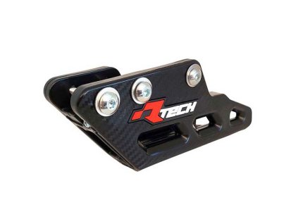 RTECH Zadné vodidlo reťaze Honda CRF 250/450 R/RX/X/L (07–24) – čierne