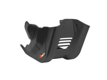 RTECH Kryt motora z technopolyméru KTM EXC-F 450/500, SX-F 250/450 (22–25), Husqvarna TC/FC 250/350/450 (23–25), Gas Gas EC-F 250/350/450/500 (24–25) – čierny