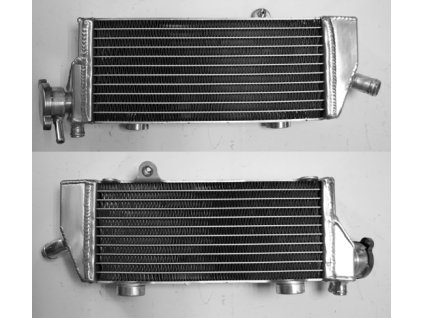 PSYCHIC Chladič KTM SXF 250 12-15, EXCF 250 08-15, SXF/EXCF 350 11-15, SXF 450 07-08 12-15 zosilnený so štandardným objemom – pravý (1 ks)