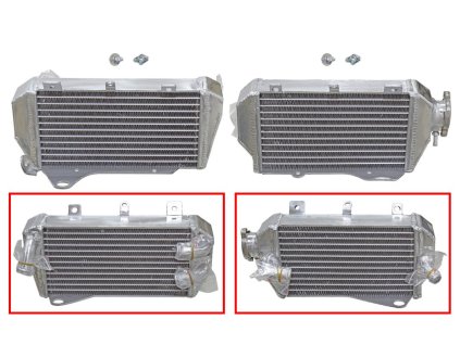 PSYCHIC Chladič Honda CRF 250RX '19-'21 zosilnený so štandardným objemom – ľavý (1 ks)