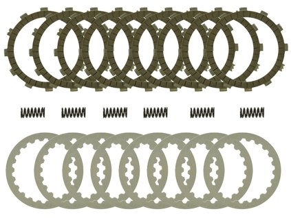PSYCHIC Kompletná sada spojky Racing KTM Egs 250 '94-'99, EXC 250 '94-'05, MXC 250 '98-'99, SX 250 '94-'12, XC/XC-W 250/300 '06-'12, SXS 250 '01-'03, Egs 300 '94-'99, EXC/MXC 300 94-'05, Egs/EXC/MXC/SX 360 '96-'97, EXC