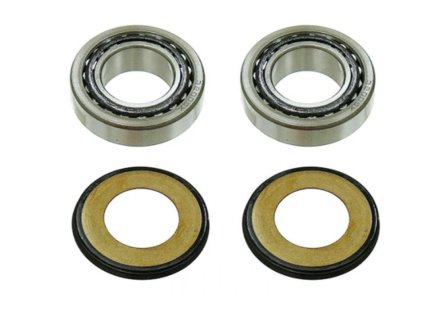 PSYCHIC Sada ložísk a gufier krku riadenia Honda CRM 125R (93–99), NX 125 (95–97), Kawasaki KX 65 (00–18), KX 80/85 (86–18), KX 100 (95–18), KLX 140 (08–18), Yamaha YZ 80/85 (93–18), XT 250 (08–18), Suzuki RM 65 (03–05)