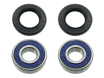 PSYCHIC Sada ložísk a gufier predného kolesa BMW G 650X Moto '06-'07, Honda CBR 600F4 '99-'00, CBR 650F '14-'16, NC 700 '12-'16, VT 750C '04-'16, VFR 800 '98-'15, CBR 900Rr '98-'99, XL 1000V Varadero '99-'11, CBR 1100XX '99-'07