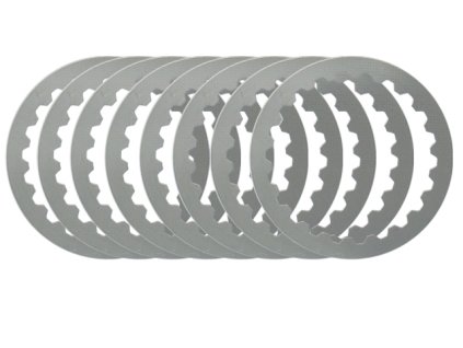PSYCHIC Spojkové plechy KTM SX/EXC250 94-12, EXC300 94-12, SX/EXC360/380 96-02 -8X