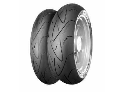 CONTINENTAL Pneumatika 190/55ZR17 Contisportattack (75W) TL M/C zadná DOT 27/2024