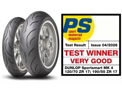 DUNLOP Pneumatika 160/60ZR17 (69W) TL Sportsmart Mk4 Zadná DOT 22/2025