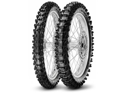 PIRELLI Pneumatika 80/100-12 Scorpion MX Soft NHS 50M zadná DOT 04/2024