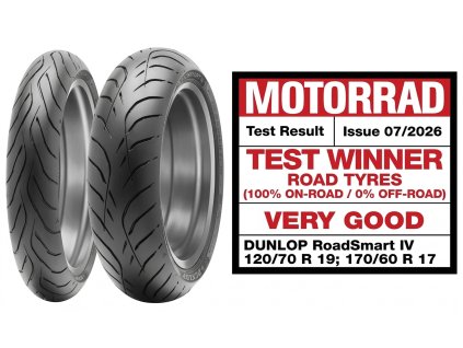 DUNLOP Pneumatika 190/55ZR17 Sportmax Roadsmart IV GT (75W) TL zadná DOT 47/2023
