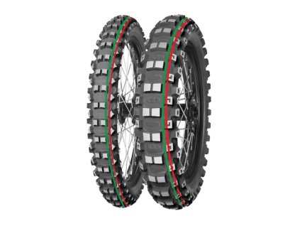 MITAS Pneumatika 80/100-12 Terra Force-mx MH 50M (červeno-zelený pásik) TT zadná DOT 2026