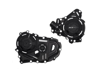 ACERBIS Kryty motora X-Power (viečko spojky a alternátora) Honda XL 750 TRANSALP '23-'25, CB 750 HORNET '25 – čierne
