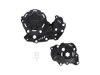 ACERBIS Kryty motora X-Power (viečko spojky a alternátora) Yamaha YZ 450 F '26 (YZF 450) – čierne