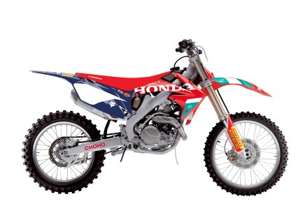 BLACKBIRD Sada polepov Honda CRF 250R '10-'13; CRF 450R '09-'12 REPLICA TEAM HRC 25 Honda