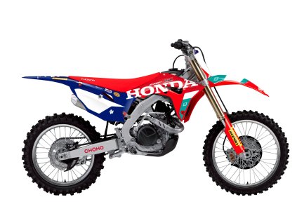 BLACKBIRD Sada polepov Honda CRF 250R '18-'21, CRF 450R '17-'21, CRF 450X '17-'24 REPLICA TEAM HRC 25 Honda