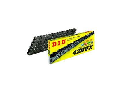 DID Reťaz 428VX-140 – 120 článkov X-ring (otvorená + nitovacia spojka)