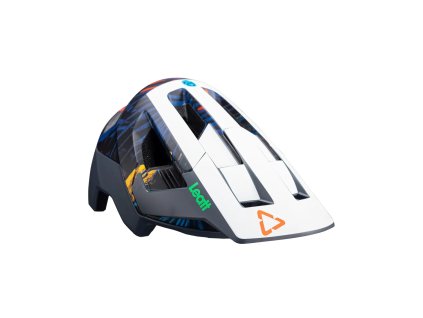 LEATT Cyklistická prilba MTB Allmtn 4.0 V24 Jungle tmavomodrá/biela veľkosť L (59-63 cm)