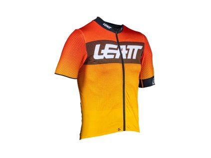 LEATT Tričko cyklistické MTB Endurance 6.0 červené veľkosť L