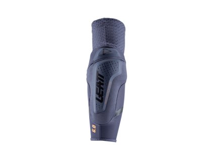 LEATT Chrániče lakťov 3DF 6.0 Elbow Guard Flint – sivé veľkosť XXL