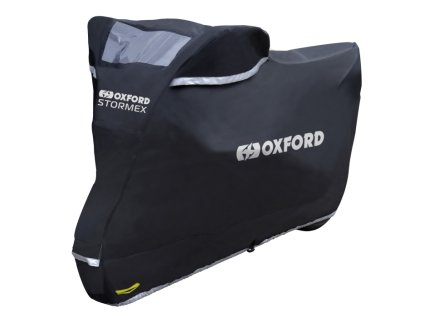 OXFORD Vodeodolná plachta na motocykel Stormex – čierna