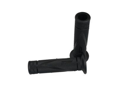 PROGRIP Gripy PG837 ROAD (22+25 mm, dĺžka 122 mm) – čierne otvorené (jednozložkové) (837-102)