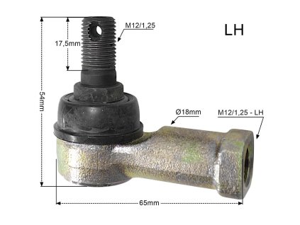 PROMX Koncovka tiahla riadenia ľavá YAMAHA YFM 250/350/400/450