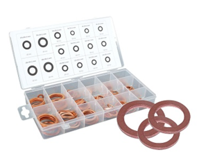 PROMX Sada medených podložiek 150 ks