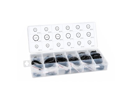 PROMX Sada vonkajších poistných krúžkov (Seeger) – 300 ks