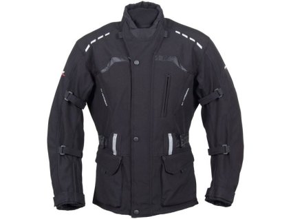 ROLEFF Textilná bunda dlhá Softshell model RO1512 (3v1) – čierna veľkosť XXL
