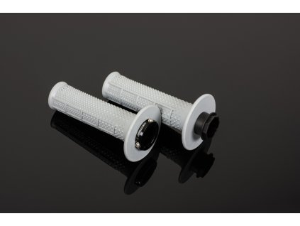 RENTHAL Gripy MX Original Lock-on Soft (TAPERED) svetlo sivé