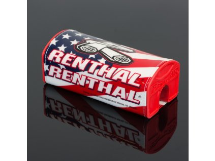 RENTHAL Pena na riadidlá Fatbar Pad Usa Flag s logom Renthal