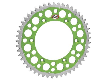 RENTHAL Zadná rozeta 1120-520 twinring zelená 50 zubov Kawasaki KX/KXF
