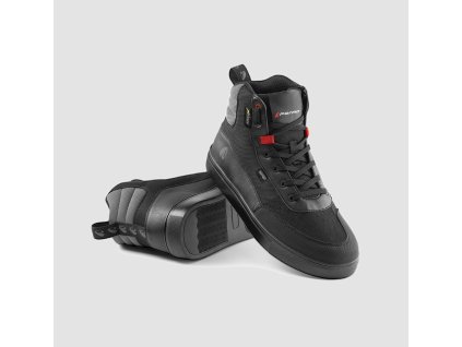 FORMA Moto topánky Milano Dry – čierne/sivé