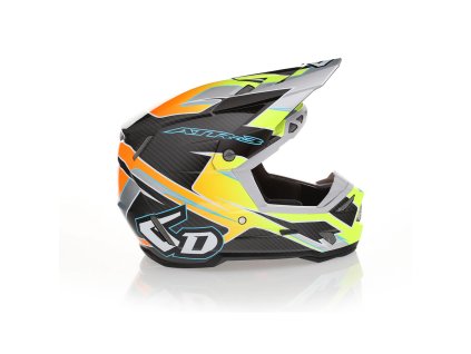6D HELMETS Prilba CROSS/Enduro model ATR-3 Reflex Neon Yellow FIM (FRHPhe-02) – žltá fluo