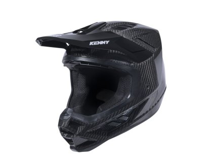 KENNY Prilba CROSS/Enduro Titanium Classic Carbon Shiny Holographic (Veľkosť XS)