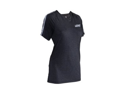 LEATT Dámske cyklistické tričko Mtb Allmtn 2.0 Women Jersey Black – čierna (Veľkosť L)