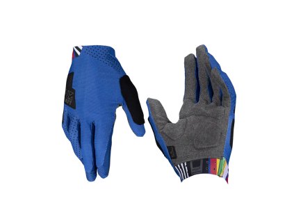 LEATT Rukavice cyklistické Mtb 3.0 Endurance Glove Blue – modré (Veľkosť M)