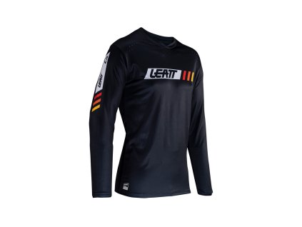 LEATT Tričko cyklistické Mtb Enduro 4.0 Jersey Black – čierna (Veľkosť L)