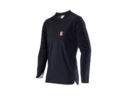 LEATT Tričko cyklistické Mtb Allmtn 5.0 Jersey Black – čierna (Veľkosť L)
