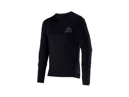LEATT Tričko cyklistické Mtb Trail 4.0 Jersey Black – čierna (Veľkosť L)