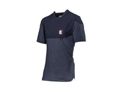 LEATT Tričko cyklistické Mtb Allmtn 3.0 Jersey Black – čierna (Veľkosť L)