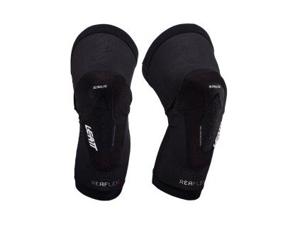 LEATT Chrániče kolien Reaflex Ultralite Knee Guard Black – čierne (Veľkosť M)