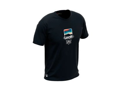 LEATT Tričko cyklistické (detská) Mtb Allmtn 2.0 Junior Jersey Black – čierna (Veľkosť M (130-140 cm))